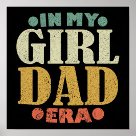 In mijn meisje pap era  Vaderdag grappig Poster