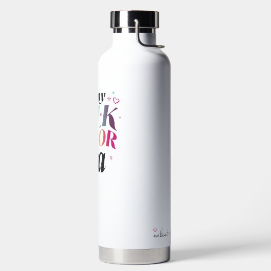 In mijn melk donor tijdperk waterfles (Links)