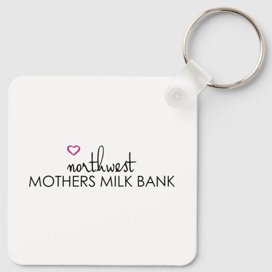 In mijn melkdonortijdperk sleutelhanger (Achterkant)