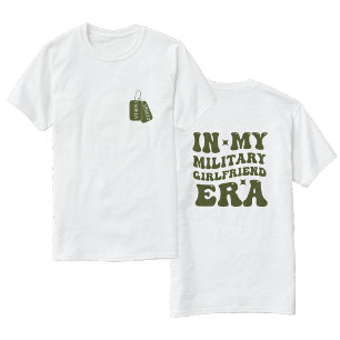 In mijn militaire Vriendin tijdperk, soldaat GIFT T-shirt