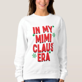 In mijn mimi claus tijdperk Kerstmis Trui