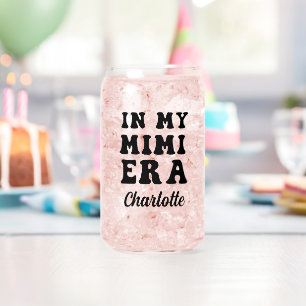 In mijn mimi tijdperk oma gigi Moederdag Gift Blikvorm Glas