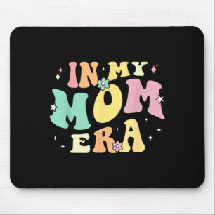 In mijn moedertijd liefhebber groovy retro moeder muismat