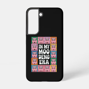 In Mijn Moo Deng Tijdperk Moo Deng Nijlpaard Liefh Samsung Galaxy Hoesje