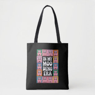 In Mijn Moo Deng Tijdperk Moo Deng Nijlpaard Liefh Tote Bag