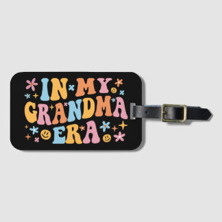 In mijn oma-tijdperk bagagelabel