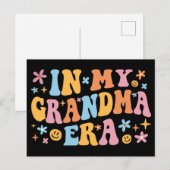 In mijn oma-tijdperk briefkaart (Voorkant / Achterkant)