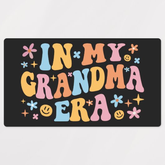 In Mijn Oma Tijdperk Ik Labels (Design 1)