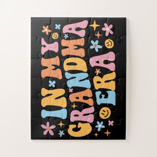 In mijn oma-tijdperk legpuzzel (Verticaal)