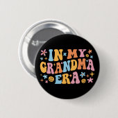 In mijn oma-tijdperk ronde button 5,7 cm (Voorkant /achterkant)
