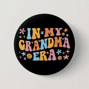 In mijn oma-tijdperk ronde button 5,7 cm