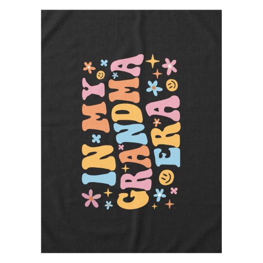 In mijn oma-tijdperk tafelkleed (Voorkant)