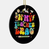 In mijn onderwijstijdperk Beste Leraar Waardering  Keramisch Ornament (Rechts)