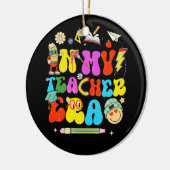 In mijn onderwijstijdperk Beste Leraar Waardering  Keramisch Ornament (Links)