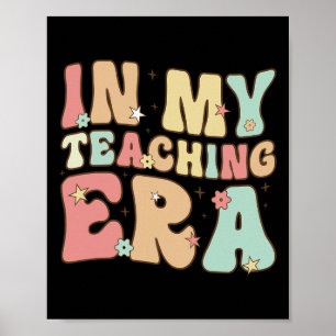 In mijn onderwijstijdperk Cool Teacher Appreciatio Poster