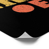 In mijn opa tijdperk retro  Vaderdag Poster (Hoek)