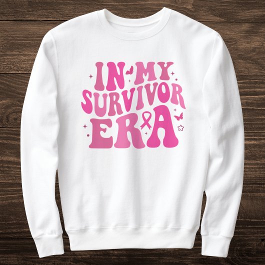 In mijn overlevingstijd roze borstkanker bewustzij trui