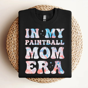In Mijn Paintball Moeder Tijdperk Kleurrijke Paint T-shirt