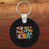 In Mijn Parapro Tijd Paraprofessional Paraeducator Sleutelhanger (Voorkant)