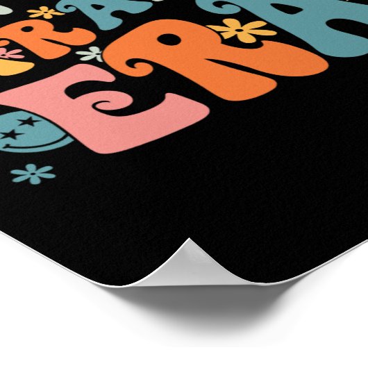 In mijn Parapro tijdperk Paraprofessional Paraeduc Poster (Hoek)