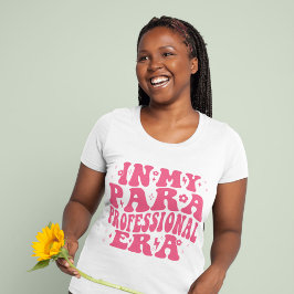 In mijn paraprofessionele tijdperk, Groovy, Retro T-shirt