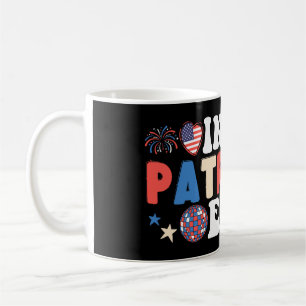 In mijn patriottische tijdperk Grappig Amerikaans Koffiemok