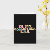 In mijn peetmoeder tijdperk Moederdag geschenken v Kaart (Gele Bloem)