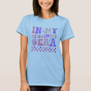 In mijn pensioen tijdperk Gepensioneerd 2025 Manne T-shirt