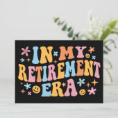 In mijn pensioengerechtigde leeftijd ben ik aankondiging (Staand voorkant)