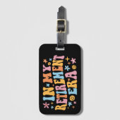 In mijn pensioengerechtigde leeftijd ben ik bagagelabel (Voorkant (verticaal))