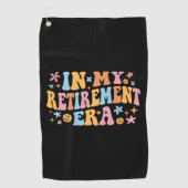 In mijn pensioengerechtigde leeftijd ben ik golfhanddoek (Voorkant)