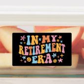 In mijn pensioengerechtigde leeftijd ben ik labels (Aangebracht)