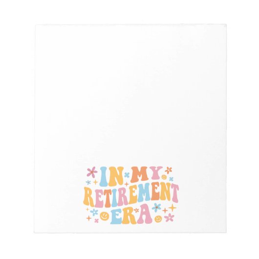 In mijn pensioengerechtigde leeftijd ben ik notitieblok (Voorkant)