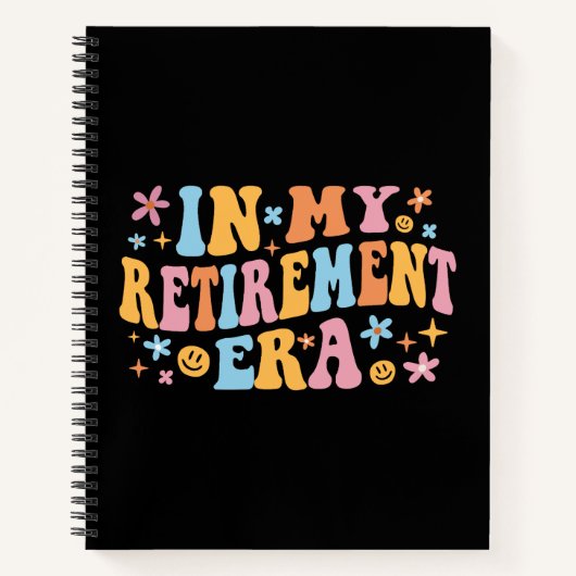 In mijn pensioengerechtigde leeftijd ben ik notitieboek (Voorkant)