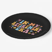 In mijn pensioengerechtigde leeftijd ben ik papieren bordje (Gekanteld)