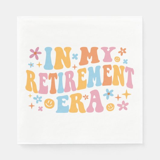 In mijn pensioengerechtigde leeftijd ben ik servet (Voorkant)
