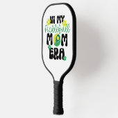 In Mijn Pickleball Moeder Tijdperk Retro Bloemen Paddle (Links)