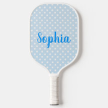 In Mijn Pickleball Tijdperk Aangepaste Naam Blauwe