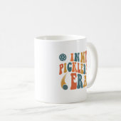In mijn Pickleball tijdperk, Funny Paddleball Geze Koffiemok (Voorkant rechts)