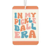 In mijn pickleball-tijdperk luchtverfrisser (Achterkant)