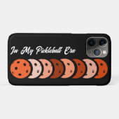In mijn pickleball tijdperk - Oranje vibes ontwerp Case-Mate iPhone Case (Achterkant (horizontaal))