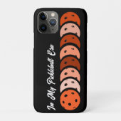 In mijn pickleball tijdperk - Oranje vibes ontwerp Case-Mate iPhone Case (Achterkant)