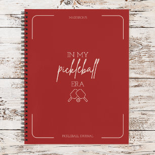In Mijn Pickleball Tijdperk Pickle Paddle Vintage Notitieboek