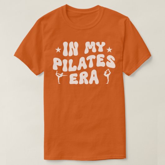 In mijn Pilates tijdperk grappige Pilates workout T-shirt (Design voorkant)