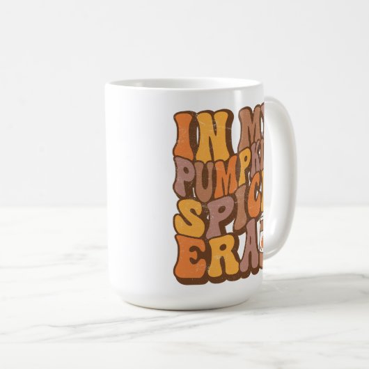 In mijn pompoen kruiden tijdperk | Pompoen speceri Koffiemok (Voorkant rechts)