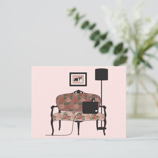 IN MIJN POOT BRIEFKAART (Staand voorkant)