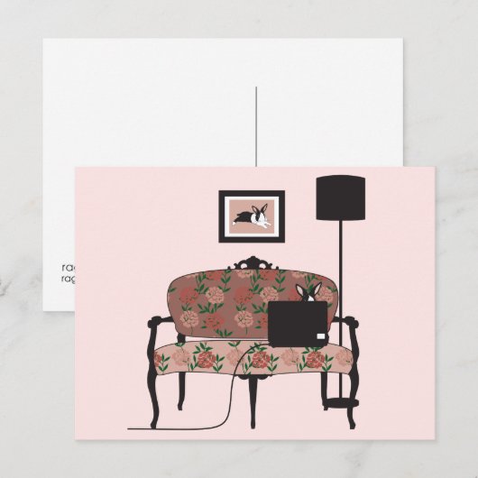 IN MIJN POOT BRIEFKAART (Voorkant / Achterkant)