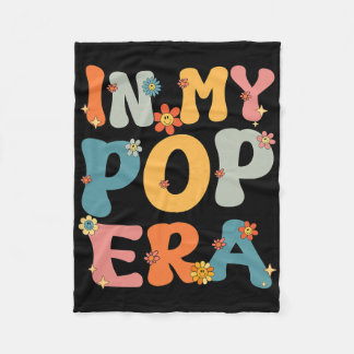 In Mijn Pop Era Groovy Retro Pop Vader Opa Vaders Fleece Deken