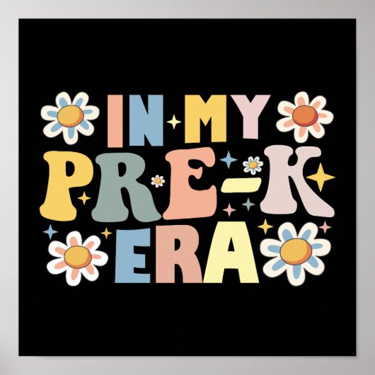 In mijn pre-K-tijdperk terug naar school leraar st Poster (Voorkant)