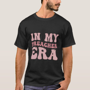 In mijn predikantentijd pastoor vrouw katholiek t-shirt